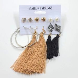 6 earrings set